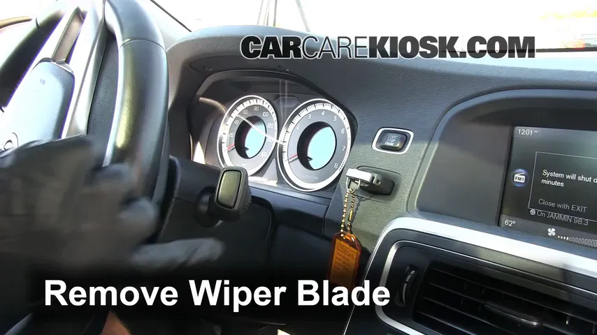 2012 Volvo S60 T5 2.5L 5 Cyl. Turbo Windshield Wiper Blade (Front)